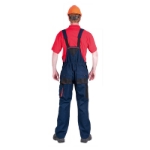 Obrázek z Australian Line EMERTON Pracovní kalhoty s laclem navy 