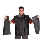 Obrázek z Červa LIBRA Pracovní bunda modrá 2v1 zimní 