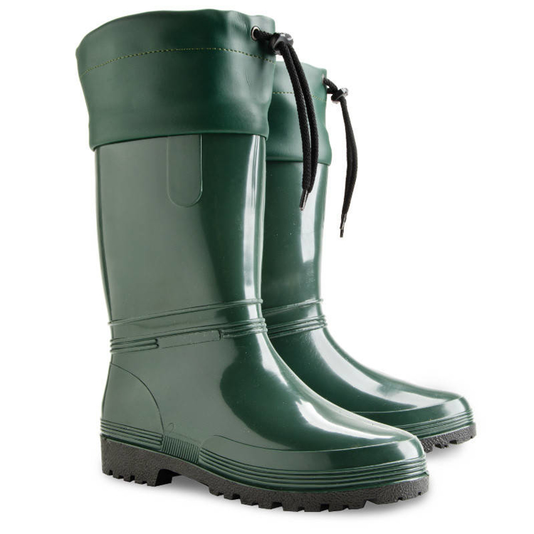 Obrázek z DEMAR RAINNY S 0051 B ZELENÁ Dámské stahovací holínky 