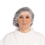 Obrázek z Cerva VAPI Ochranná čepice modrá 100ks 