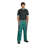 Obrázek z Červa MAX EVOLUTION Pracovní kalhoty do pasu zeleno / šedá 