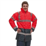 Obrázek z Červa SEFTON Reflexní bunda červená/navy - zimní 