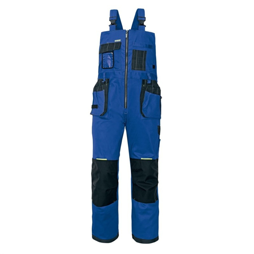 Obrázek z Australian Line OLZA Pracovní kalhoty s laclem modrá 