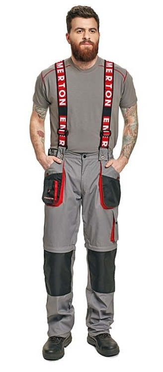 Obrázek z Australian Line EMERTON SUMMER Pracovní kalhoty 4v1 šedá 