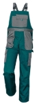 Obrázek z Červa MAX EVOLUTION Pracovní kalhoty s laclem zeleno / šedá 