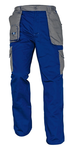 Obrázek z Červa MAX EVOLUTION Pracovní kalhoty do pasu modro / šedá 
