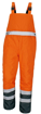 Obrázek z Červa PADSTOW Reflexní kalhoty s laclem oranžové - zimní 