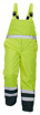 Obrázek z Červa PADSTOW Reflexní kalhoty s laclem žluté - zimní 