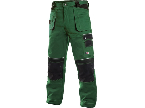Obrázek z CXS ORION TEODOR Pracovní kalhoty zeleno / černé 