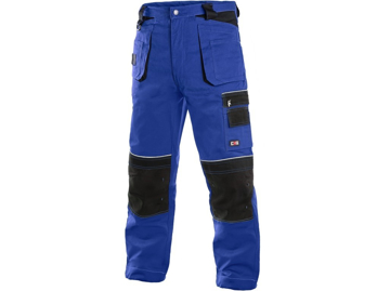 Obrázek CXS ORION TEODOR Pracovní kalhoty modro / černá