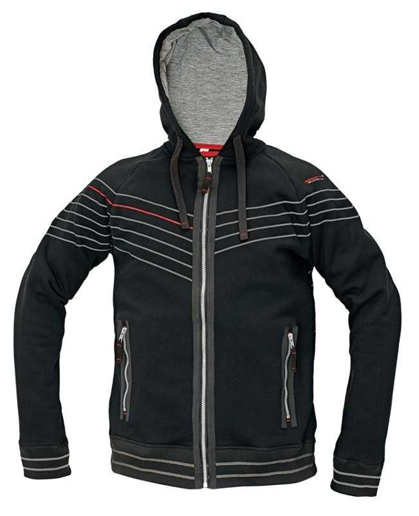 Obrázek z ASSENT WINTON Pracovní mikina s kapucí - černá 