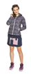 Obrázek z CRV YOWIE PRINTED Dámská softshellová bunda fialová 