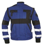 Obrázek z Cerva MAX REFLEX Pracovní montérková bunda 2v1 modro / černá 