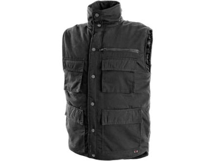 Obrázek CXS DENVER Pracovní vesta černá - zimní