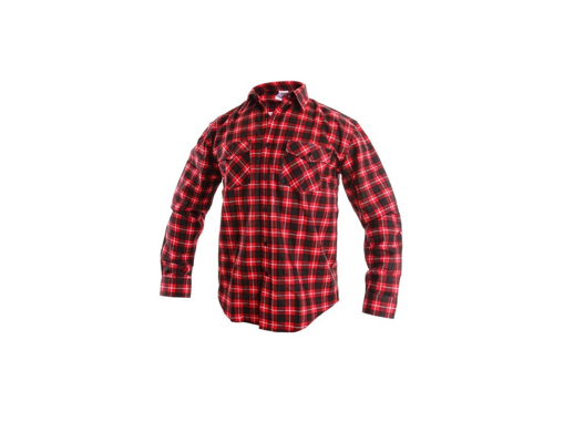 Obrázek z CXS TOM Pánská košile červeno-černá 