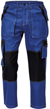 Obrázek Červa MAX SUMMER Pracovní kalhoty do pasu modrá / černá