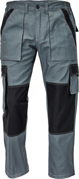 Obrázek Červa MAX SUMMER Pracovní kalhoty do pasu antracit / černá