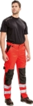 Obrázek z KNOXFIELD HI-VIS Reflexní kalhoty do pasu - červená 