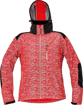 Obrázek z KNOXFIELD PRINTED Pánská softshellová bunda - červená 