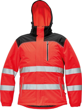 Obrázek KNOXFIELD HI-VIS Reflexní bunda červená - zimní