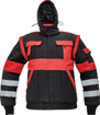 Obrázek z Červa MAX WINTER RFLX Montérková bunda černo / červená - zimní 