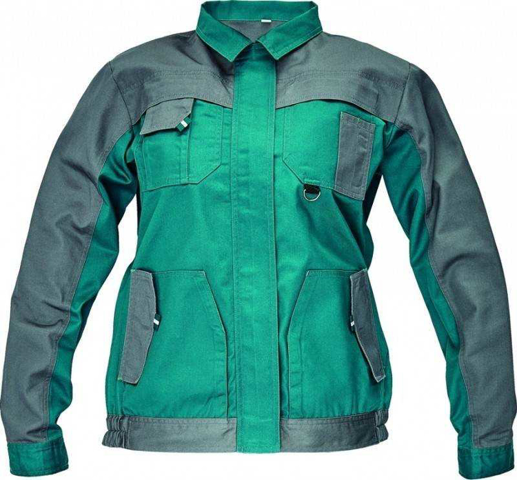 Obrázek z Cerva MAX EVOLUTION LADY Dámská montérková bunda zeleno / šedá 