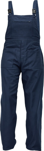 Obrázek z FF UDO BE-01-006 Pracovní kalhoty s laclem navy 
