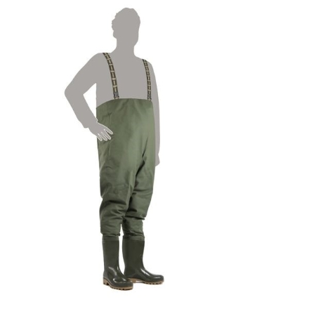 Obrázek DEMAR GRAND CHEST WADERS 3192 Prsačky zelené