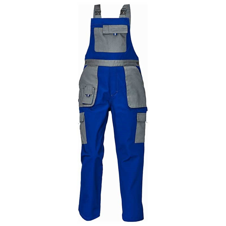 Obrázek z Červa MAX EVOLUTION LADY Dámské kalhoty s laclem modro / šedé 