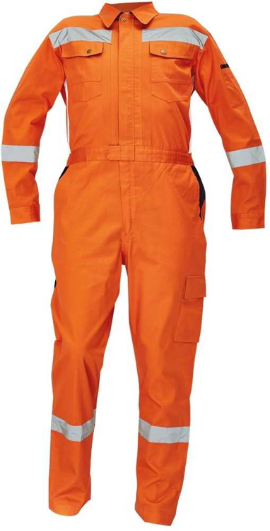 Obrázek z Cerva CROYDON Pracovní kombinéza oranžová 