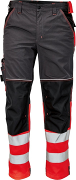 Obrázek KNOXFIELD REFLEX Reflexní kalhoty do pasu - antracit / červená