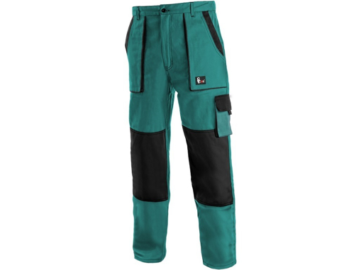 Obrázek z CXS LUXY JOSEF Pracovní kalhoty prodloužené zeleno / černá 