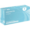 Obrázek z PROTECTS HYGIENIC VINYL čiré Pracovní jednorázové rukavice 