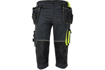 Obrázek z KNOXFIELD 320 Pracovní 3/4 kalhoty - antracit / žlutá 