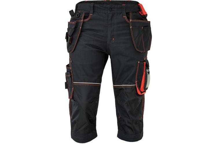 Obrázek z KNOXFIELD 320 Pracovní 3/4 kalhoty - antracit / červená 