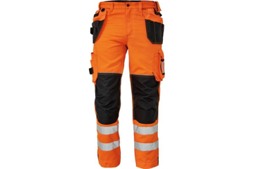 Obrázek KNOXFIELD HI-VIS 310 FL Reflexní kalhoty do pasu - oranžová