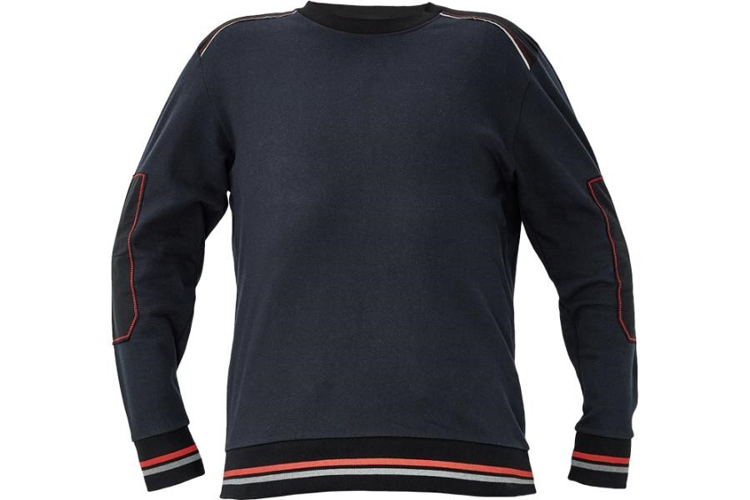 Obrázek z KNOXFIELD Pracovní mikina - antracit / červená 