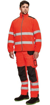 Obrázek z KNOXFIELD HI-VIS Pánská fleecová bunda červená 