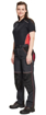 Obrázek z KNOXFIELD LADY Pracovní kalhoty do pasu - antracit / červená 