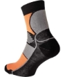 Obrázek KNOXFIELD BASIC Ponožky černá / oranžová