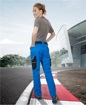 Obrázek z ARDON®4TECH Dámské pracovní kalhoty do pasu modro-černé 