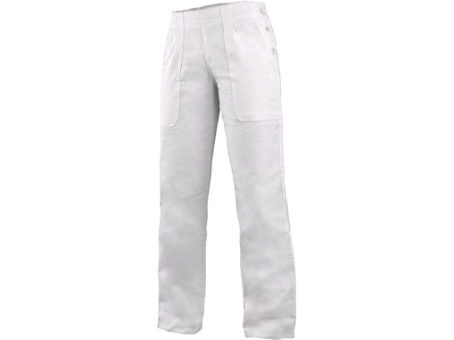 Obrázek z CXS DARJA Dámské kalhoty bílé - 145g/m2 