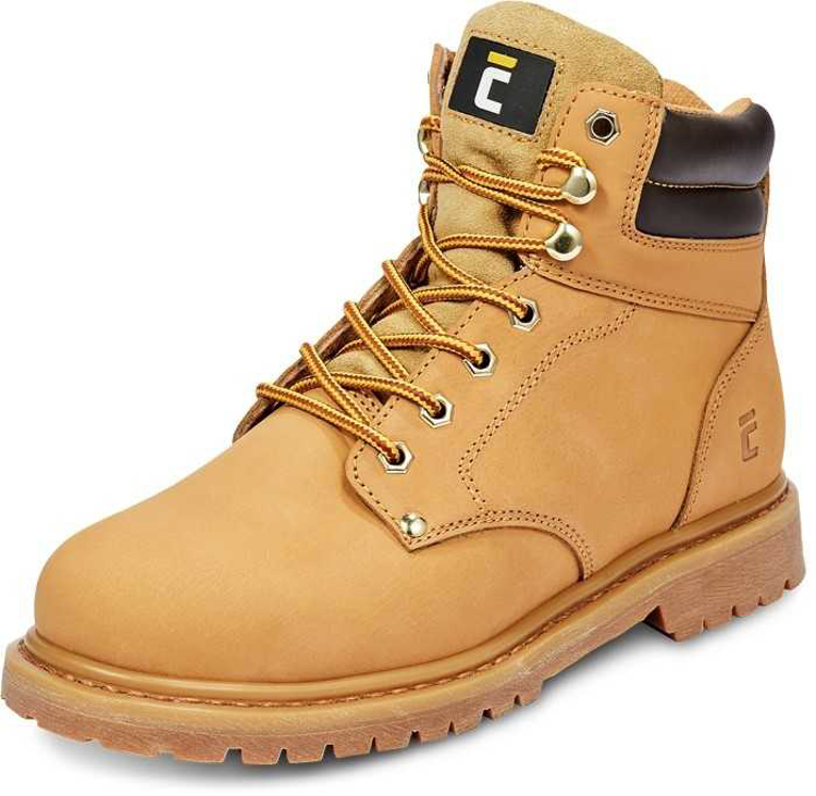 Obrázek z Červa BK FARMER kotník Pracovní obuv béžová 