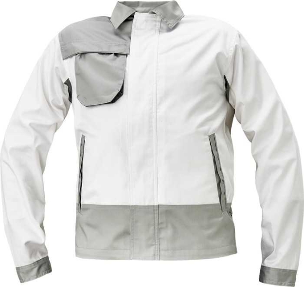 Obrázek z Cerva MONTROSE Pracovní montérková bunda bílá 