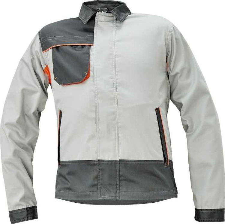 Obrázek z Cerva MONTROSE Pracovní montérková bunda šedá/tm.šedá 