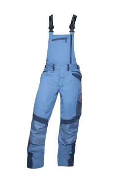 Obrázek ARDON®R8ED+ Pracovní kalhoty s laclem modré zkrácené