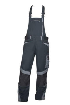 Obrázek ARDON®R8ED+ Pracovní kalhoty s laclem černé prodloužené