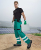 Obrázek z ARDON®COOL TREND Reflexní kalhoty do pasu zelené 