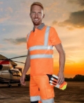 Obrázek z ARDON HI-VIZ Reflexní polokošile oranžová 