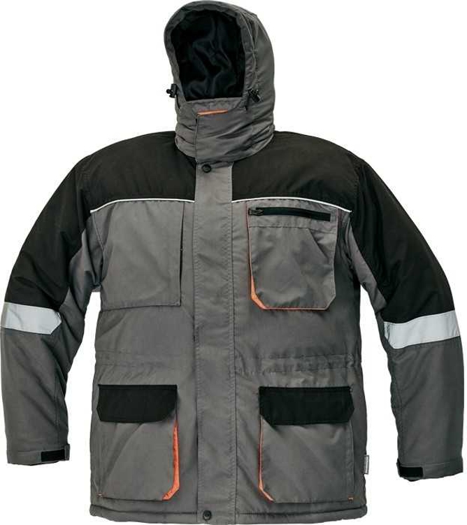 Obrázek z Australian Line EMERTON Pracovní bunda šedá - zimní 